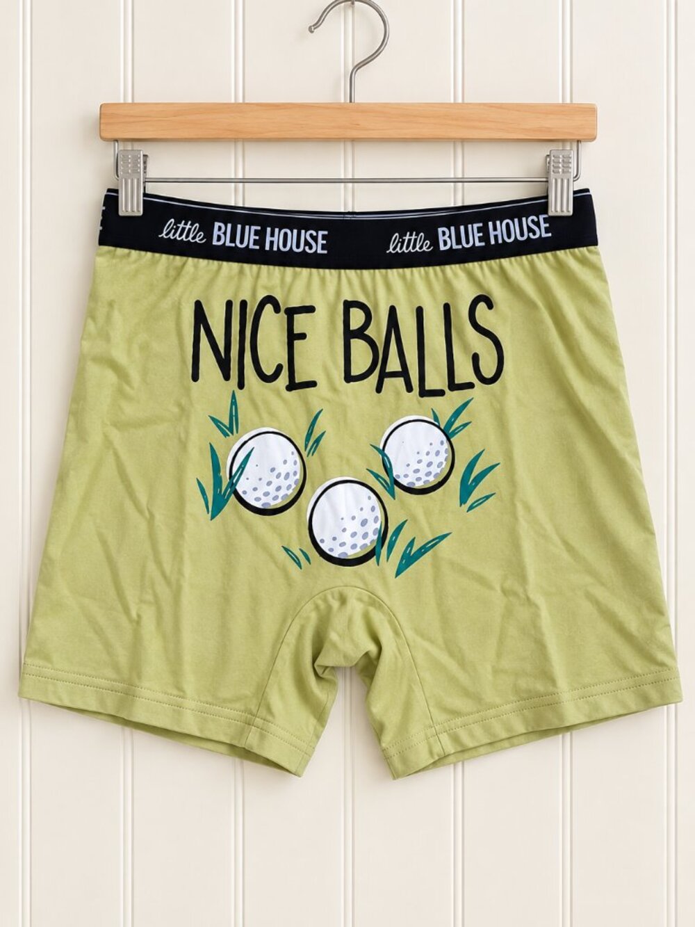 Hatley Men's Small Golf Boxers Nice Balls Funny Golf Boxer Briefs NEW